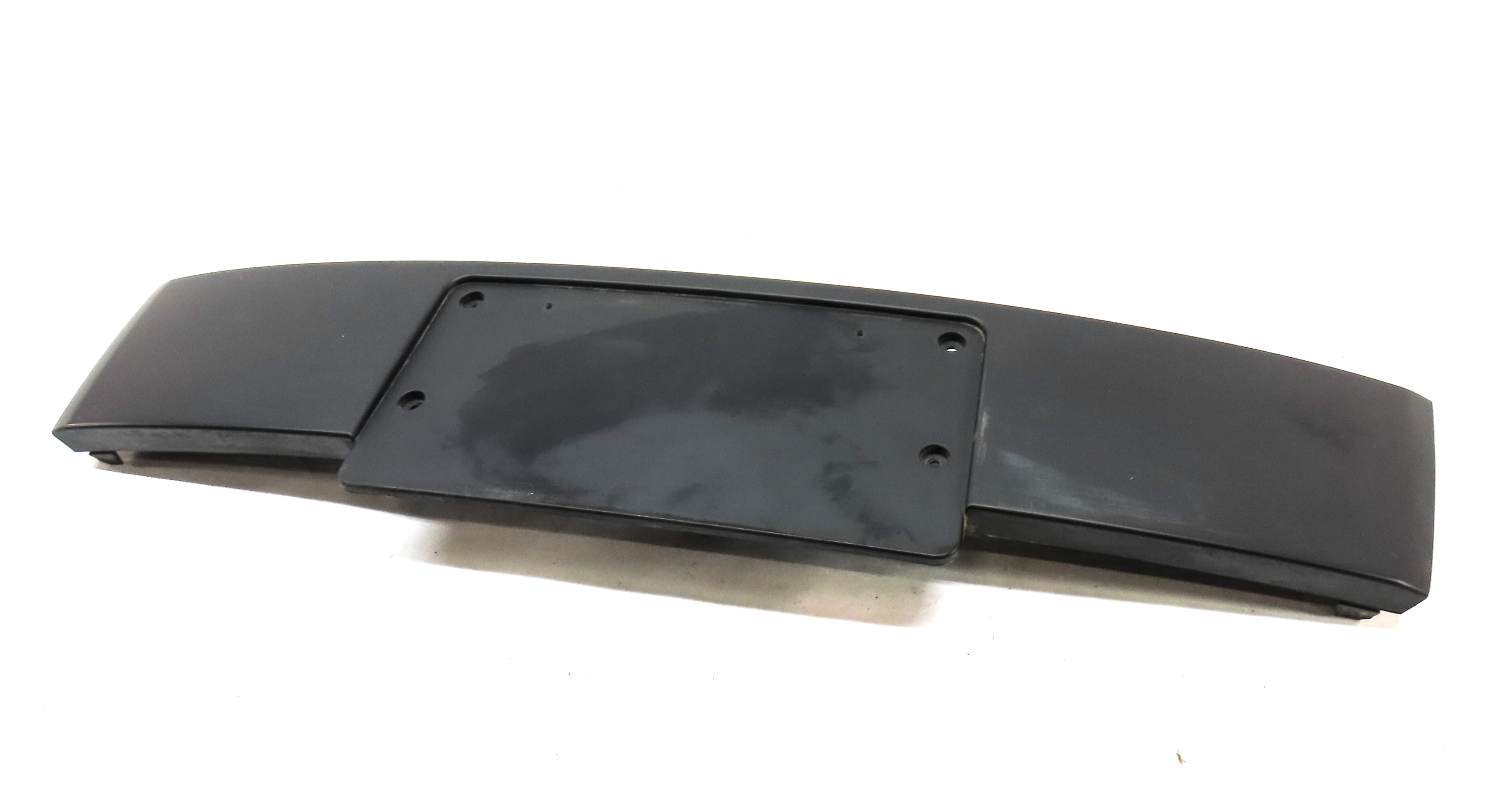 2015 AUDI Q7 (4L) FRONT BUMPER GRILLE LICENSE PLATE MOUNT BRACKET TRIM — exact item pictured